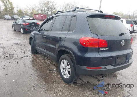 2016 Volkswagen Tiguan S из США, поврежденный, VIN WVGBV7AX1GW590419